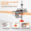 Locking Cabinet Hinge Clamp Fixture, Adjustable Punch Locator Tool for Woodworking 4
