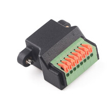 RJ45-Weiblicher Panel-Montage-Steckverbinder-Adapter Werkzeugloser, Wiederverwendbarer Abschlussstecker Ethernet-Feldmodularstecker