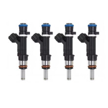 4PCS 0280158356 16600-3BS0A 166003BS0A Fuel Injector for Kicks Micra March Versa 1.6 Flex HR16DE 2011-2020