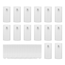 14 Universal Frame Hangers with Removable Adhesive Strips , Damage-Free Wall Mount for Keyhole and Other Frames