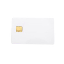 J31/72 Hochmagnetische Streifen--Karte, Weiß, T=1 0, ATR-Wert, Ungesichert, Kompatibel mit J2A040-Chip