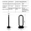 (EU plug, Black) Λάμπα υπεριώδους όζοντος 38W, κινητή λάμπα χαλαζία-υπερ 2