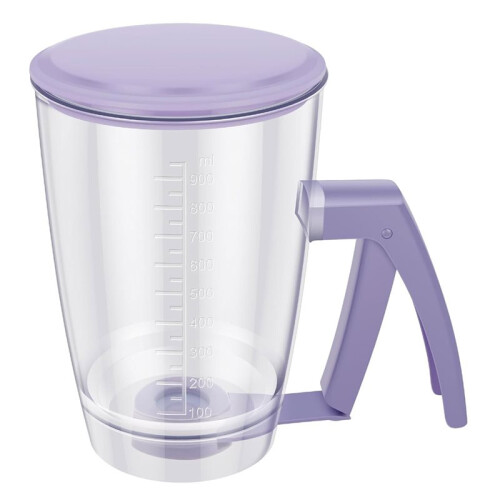 Pancake Batter Dispenser with Squeeze Handle Batter Separator Bake Tools for Pancakes Cupcake Waffle Muffin Mix Cake