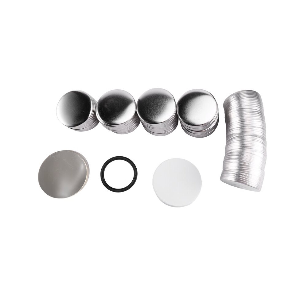 Blank Mirror Badge Button Maker Parts 58Mm Portable Pocket Mirror Button Components For 58Mm Badge Press Making 100Pcs 6033509208312