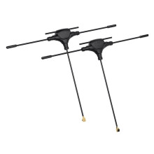 915M/2.4G Dual-Band T-Antenna 80mm ELRS Receivers Antenna Highly Receptive for DIY RC FPV Quadcopter Freestyle Drone