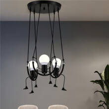 Vintage Metal Little Hanging Lamp for Children'S Room and Dining Table