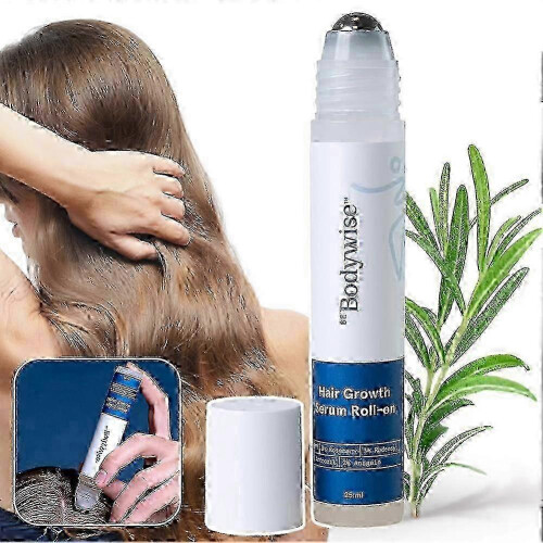 (2pcs) Ορός ανάπτυξης μαλλιών Be Bodywise Roll-on - 3% δεντρολίβανο, 3% Redensyl 2% - (25ml) 1/2/ 1