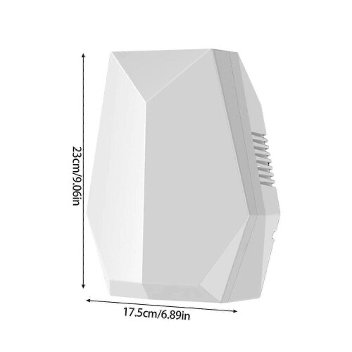 (White) Αυτόματος στεγνωτήρας χεριών τοίχου, ανέπαφος μετατροπέ 2