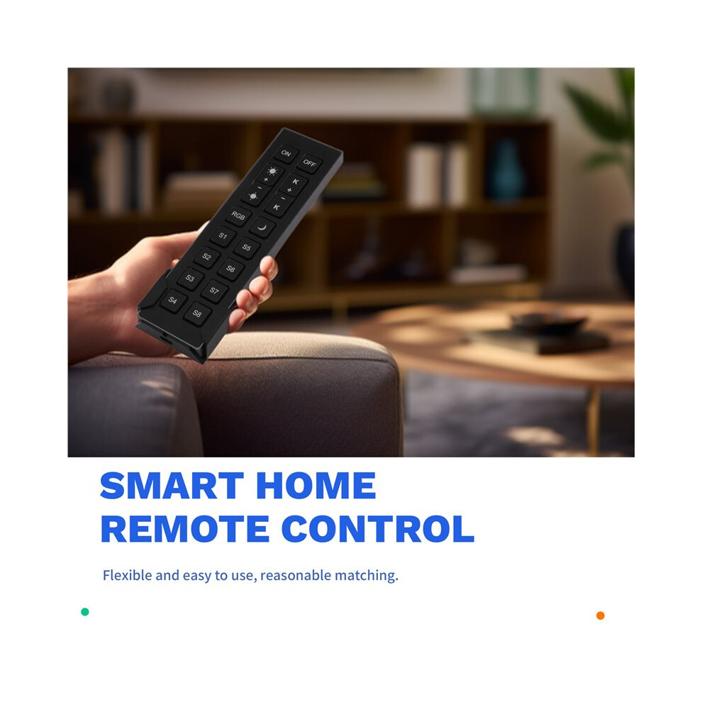 Tuya Zigbee Remote Control (To Be Used With Tuya Zigbee Gateway) For Home Automation Black 4711748458560