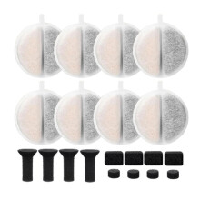 Cat Fountain Filter Cartridge for Lite and Premium 2.5L Pet Water Fountains Pet Water Dispenser Replacement Filter
