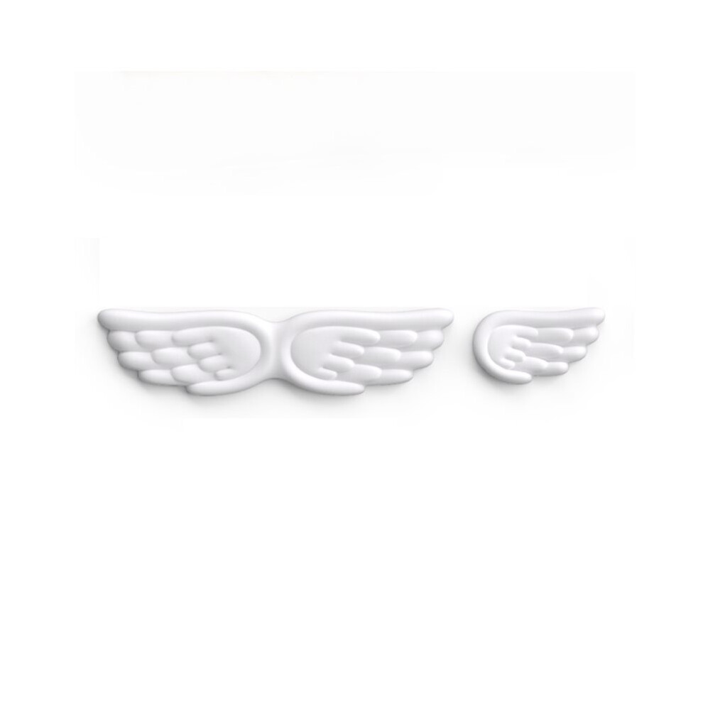 Saudism Angel Wing Wrist Rest Set: Memory Foam Ergonomic Support For Keyboard & Mouse, Relieve Wrist Pain