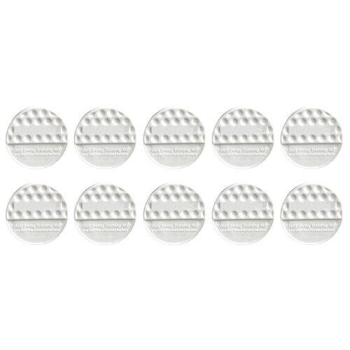 Flat Balls 10pcs Swing Trainer Indoor Outdoor Practice to Improve Hit Performance