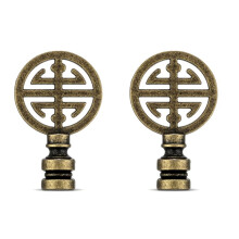 2pcs Asian Oriental Style Lampshade, Happiness Symbol Style Desk Lamp Lampshade,Horn Bracket, Home Decoration