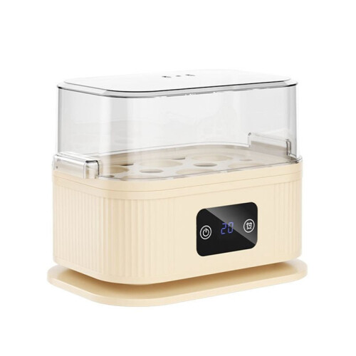 Electric Egg Boiler with Timer Auto Shut Off Egg Steamer for Breakfast Egg Maker 6 Eggs Boiled Machine Cooker EU Plug