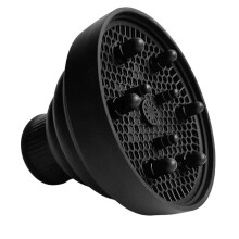 Universal Silicone Hair Dryer Diffuser Cover Adjustable Foldable for Curls and Blow Drying Electric Hairdressing Dryer