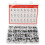 400PCS SMD Aluminum Electrolytic Capacitors Kit 24Values 1uF-1000uF with Storage Box 1