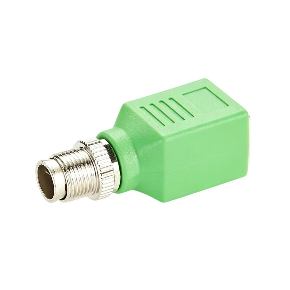 M12 X-Coded 8 Pin To Rj45 Adapter Ip67 M12 To Rj45 Cat6 Industrial Ethernet Shielded Connector Pcm-Hd-0082 6032542286936