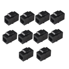 10 Szt. Złącza CAT5E RJ45, Przedłużacz Kabla Ethernet LAN Ethernet