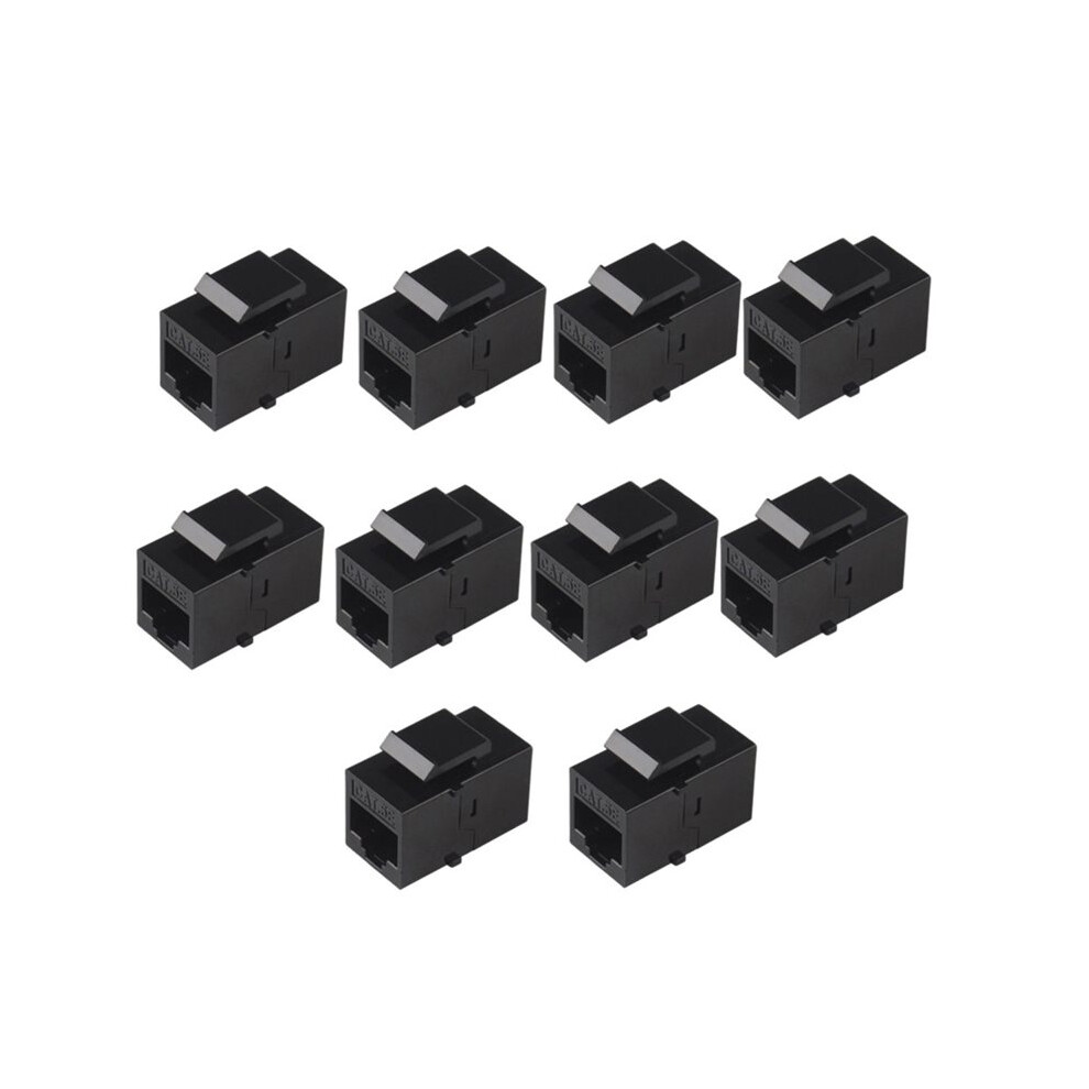10Pcs Cat5e Rj45 Connector Expansion Coupler Ethernet Lan Network Ethernet Cable Extender 6032262492136