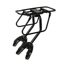 Portapacchi Posteriore Universale per Bicicletta, Supporto per Freni A Disco, Accessori per Ciclismo da Viaggio e per Attività All'Aperto.