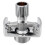 Copper Wall Mount Clawfoot Tub Adapter for Adjustable Water Inlet Pipe Angles 1