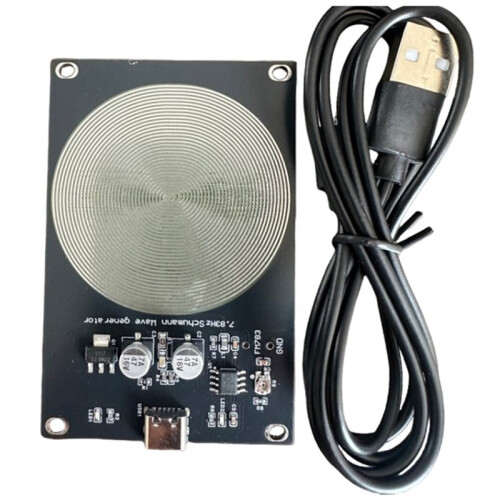 7.83HZ Schumann Wave Generator Ultra-Low-Frequency Pulse Generator Promotes Sleep Frequency Healing Device