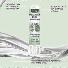 (3pcs) Longreinigende neusinhalator geneest hoest, verzacht keelpijn, verbetert de ademhaling, reinigt de lever en bevochtigt de luchtwegen.