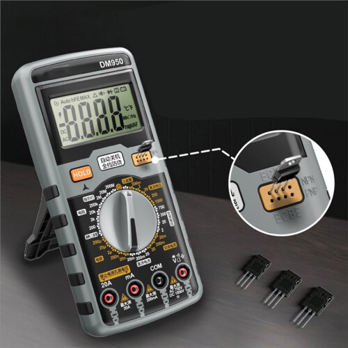 DM950 Digital Multimeter for Electricians:Voltage, Current, Resistance, and More