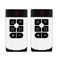 2pc 300-915Mhz Multi-Frequency Garage Remote Control Gate Key Duplicator CloneGarage Door Controller 8 Channels