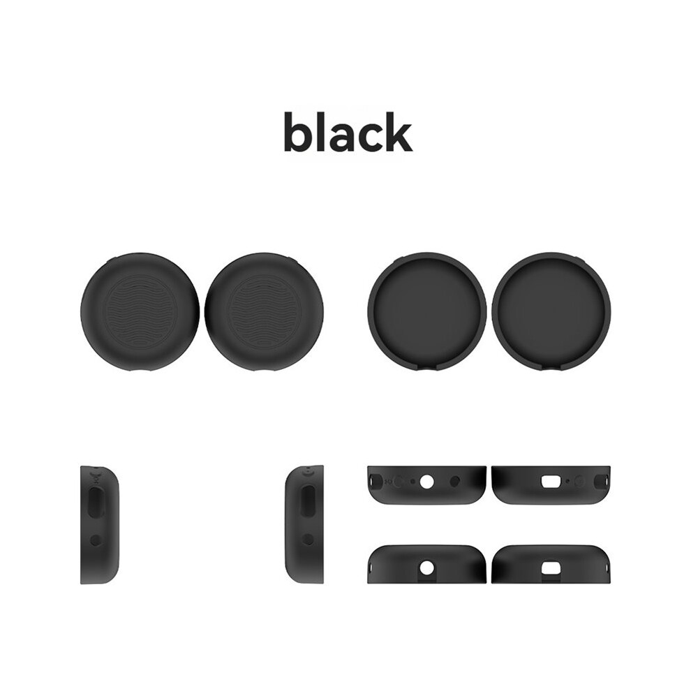 Ear Cups Cover For Cmf By Headphone Pro Washable Soft Silicone Ear Pads Dust-Proof Waterproof A Black 6032079615759
