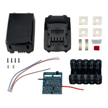 10Core Battery Storage Box Case for 18V Power Tools with 18650 Battery Protection Board Replacement Parts