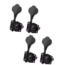 4 Stück Gitarren- und Bass-Mechaniken, Offene Stimmwirbel, Mechaniken für 4-Saitige E-Bässe, Robuste Präzisions-Bass-Mechaniken A
