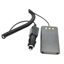 Car Charger Battery Eliminator for FT-25R FT-65R FT-25 FT-65 Radio Vehicle Power Adapter Replaces Battery Pack