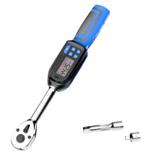 3/8 2.2-44.3 Ft-Lbs 3-60N.M Digitale Momentsleutel met Buzzer en LED Flitsmelding