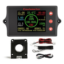 PZEM-049 Hall Coulometer 8-100V Digital Battery Load Tester Electric Vehicle Voltage & Current Monitor 300A Hall Sensor