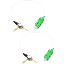 2Pcs GPON BOSA with Pigtail 2.5G SC for APC , 1310nm DFB/ R1490nm, High-Speed Optical Transceiver