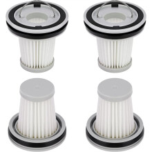 4 Pack HEPA Filter Replacement for Fanttik Slim V8 Apex / V9 Mix / V10 Mix/Slim V10 Apex Cordless Car Vacuum Cleaner