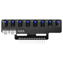 8 Channel Tracking IR Sensor Module High Sensitivity Automatic Calibration Obstacle Avoidance Sensor Board