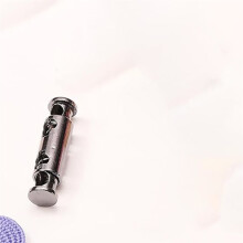 Double Hole Cord Locks, Metal Spring Toggle Stopper Clip for Shoelaces, Drawstrings & Paracord , Reusable & Reliable
