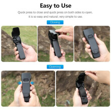 AMAZEAR Gimbal Screen Protective Cover for Osmo Pocket 3 Accessories, Lens Cap Hard Case for Xtra Muse Gimbal Vlog Camera