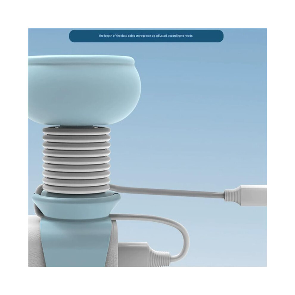 Cord Protector Silicone Charger Data Cable Protector, Silicone Power Adapter Cartoon Travel Adapter Organizer 4711689769855