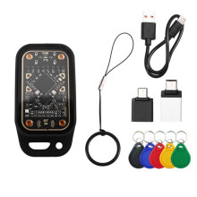 Chameleon V3.0 RFID Chip Emulator Reader+5XUID Keychain 125K 13.56Mhz ID IC Card Tag Copyer NFC Read Writer