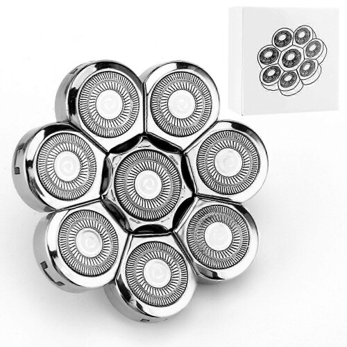 (black 8 blades) Λεπίδα αντικατάστασης ηλεκτρικής ξυριστικής μηχανής 2