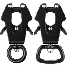 2 Pcs Frog Clip 360 Degree Swivel Clip Leash Clasp Heavy Duty Quick Release Chain Buckle Frog Cable Leash Buckle