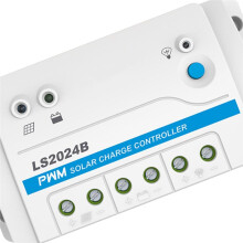 Régulateur de Charge Solaire PWM Série LS2024B 10A Land Star 12 V/24 V à Fonctionnement Automatique