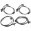 4PCS ABS Wheel Speed Sensor for  Sprinter W906  , A9065400317 A9065400117 A9065400217 1
