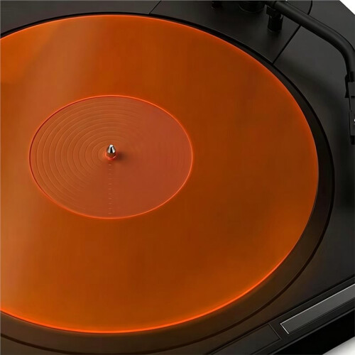 Tapete Antiderrapante de Acrílico para Toca-Discos de 12 Polegadas, Reduz Ruídos Estáticos e Poeira