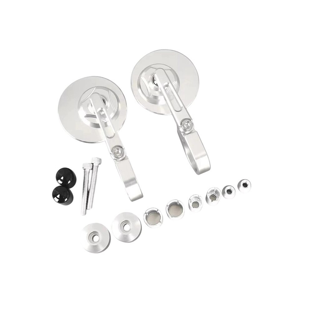 Motorcycle Handlebar End Mirror Accessories For Sprint 150 Gts300 Gtv300 Primavera 150 Silver 4713978926017