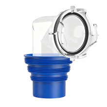 RV Sewer Hose Elbow,Sewer Hose Adapter, Easy Connecting Bayonet Fitting, RV Sewer Drain Lock with Leak-Free Gasket