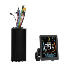 36V 48V 52V 45A E-Bike Sinusgolfcontroller met DZ32 Kleuren-Lcd-Display, Drievoudige Modus, Lithiumbatterij-Upgradekit voor E-Scooters
